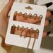 Metal Love Square Geometric Tassel Earrings Combination Set Of Retro Pearl Diamond C Shaped Earrings_ipsvogv.com