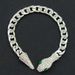 Men's bracelet Cuban chain light luxury short full diamond snake head magnetic buckle necklace personality niche design clavicle chain for women_ipsvogv.com