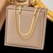 Net Red Same Blade Flat Snake Fried Dough Twists Chain Double Layer Fashion Design Necklace_ipsvogv.com