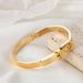 Hot Selling Fashionable And Personalized Stainless Steel Belt Lock Buckle Style With Adjustable Opening Bracelet_ipsvogv.com