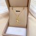 Titanium Steel 【 】 Football Boy Light Luxury Temperament Gorgeous Full Diamond Necklace Women's Versatile Collarbone 【 】_ipsvogv.com