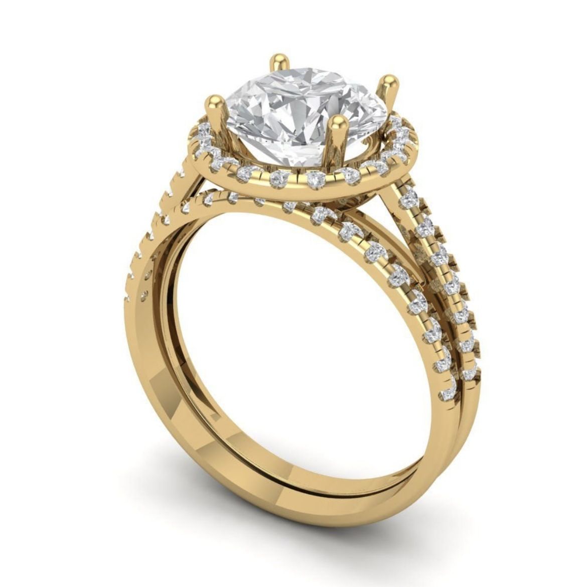 Sanjie Jewelry New Gold Plated Classic Pair Fashion Engagement Ring_ipsvogv.com