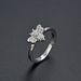Women’s Jewelry Set Fashion Diamond CZ Zircon Bee Ring Female Index Finger Ring Opening Adjustable Hand Jewelry Net Celebrity Style Spot_ipsvogv.com