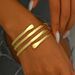 Simple fashionable OL style women's wristband, personalized and versatile, multi-layer geometric circle winding design,_ipsvogv.com
