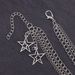 Fashionable And Trendy Multi-layer Hollow Irregular Pentagram Pendant Shoe Chain Cool Martin Boots With Detachable_ipsvogv.com