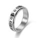 Titanium Rotary Niche Pressure Reducing Stainless Steel Ring, Couple Ring_ipsvogv.com