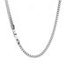 Men's Jewelry Fashion Double Buckle Flat Pure Jewelry Titanium Steel Men's Necklace Gold Plated 6MM Positive And Negative Chain_ipsvogv.com