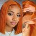 hot selling Front Short Bob Wig Indian #350 13X4 Straight T Part Lace Transparent Frontal Wigs Human Hair For Black Woman_ipsvogv.com