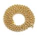 Men's accessories are exaggerated domineering, adorned diamonds and trendy men's clothing, with a large gold chain_ipsvogv.com