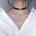 Black Rope Necklace, Women's Collarbone Chain, Light Luxury, Niche Strap, High-end Accessories, New Neck Chain Collar_ipsvogv.com