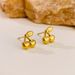 Women's Jewelry Fashion Niche Design Earrings Stainless Steel Simple And Exquisite Fruit Cherry Ladies Earrings_ipsvogv.com