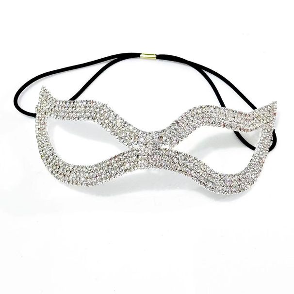 Fashion personality simple mask ladies Halloween all match face decoration_ipsvogv.com