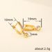 Cao Shi's Popular Fashion OL Accessories Circle Full Diamond Zircon Women's Copper Plated Gold Earrings_ipsvogv.com