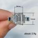 Cao Shi's Shining Zircon Ring for Women's Ins Fashion Princess Cutting Zircon Ring for Women_ipsvogv.com