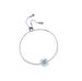 Women's Jewelry S925 Sterling Silver Moissanite Bracelet Starry Sky Square Bag One Carat Moissanite Pull Out Bracelet_ipsvogv.com