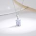 Sterling Silver Necklace For Women New Style Fashionable Special Shaped Diamond Pendant Versatile Temperament Clavicle Necklace_ipsvogv.com