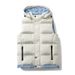 Couples High-quality Autumn And Winter New Style Small Fresh Slimming Style Color Matching Hooded Men's Vest Men's Fashion_ipsvogv.com