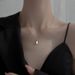 Small Brick Round Bead Titanium Steel Necklace, Versatile For Women, New Gold Collarbone Chain, Simple Pendant That Does_ipsvogv.com