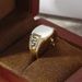 Hip Hop Style Business Black Enamel Micro Set Zircon Simulated Diamond Trendy Men's Jewelry Ring_ipsvogv.com