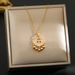 The Same Chinese Style Long-life Lock Pendant Titanium Steel Necklace For Women Is Versatile And Small In Design._ipsvogv.com
