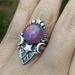 Sanjie Personality Punk Alloy Inlaid Gradient Artificial Ring Exaggerated Star And Moon Jewelry Ornament_ipsvogv.com