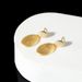 Stud Sterg Sier Niche Handmade Brushed Zircon Autumn And Winter Light Vintage Ins Style Women's High-end Earrings_ipsvogv.com