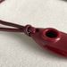 Korean Instagram Blogger's Same Wine Red Pendant Necklace With Niche Design And High-end Feel 2024 New Accessories For_ipsvogv.com