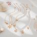 Beach Vacation Starfish Shell Pendant Collarbone Ocean Ins Style Pearl Bead Necklace_ipsvogv.com