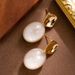Autumn And Winter New Artistic Maillard Style Geometric For Women With A Sense Of Light Luxury, Niche Personality,_ipsvogv.com
