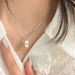 Yin Ruitai S Pure Silver Square Brand English Letter Necklace With A Female Crowd Design, Simple And Popular, Light_ipsvogv.com
