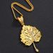 Hot Sale Creative Design Fashion Personalized Leaf Alloy Pendant Hip Hop Fried Dough Twists Chain Men's Necklace_ipsvogv.com