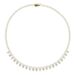 Women's Jewelry Set Fashion New Tennis Chain Inlaid With Heart Shaped Zircon Ladies Hip Hop Necklace_ipsvogv.com