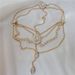 Exotic rhinestone headdress eyebrow pendant wave tassel chain diamond ancient style forehead hair accessories headchain_ipsvogv.com
