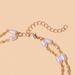 European And American Niche Cross Border Jewelry Retro Internet Celebrity Style Special Shaped Pearl Alloy Flower Necklace Female 21040_ipsvogv.com
