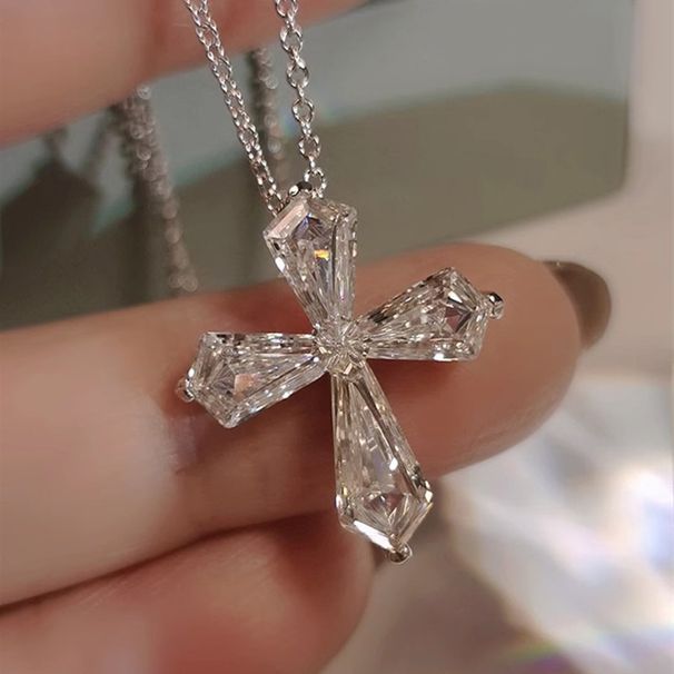 Cao Shi's Luxurious Super Sparkling Crystal Collarbone For Women, New Style, Internet Celebrity, Same Pendant, High-end_ipsvogv.com