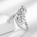 Heavy Industry Luxury Full Diamond Exquisite And High Grade Open Index Finger Ring_ipsvogv.com