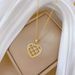 Heartfelt 【 】 Zircon Light Luxury Charm Gorgeous Full Diamond Necklace Women's Versatile Clavicle Titanium Steel Chain 【 】_ipsvogv.com