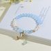 Sea Blue Jade Pearl Dolphin Fresh Japanese And Korean Minimally Popular Fashion Women's Bracelet New_ipsvogv.com