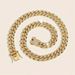 Suits Fashion Brand Full Diamond Necklace Jewelry Men Hip Hop Cuban Chain Men's Bracelet_ipsvogv.com
