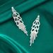 Unisex Celebrity Earrings For Women Long Style Round Face With Diamonds Slimming Fashionable And Individual_ipsvogv.com
