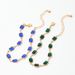 Women's Jewelry Temperament Bracelet Copper Plated K Real Gold Color Preserving Chain Emerald Atmospheric Simple Gift_ipsvogv.com
