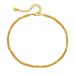 New Summer French multi layer chain design retro foot ornaments fashionable K gold plated plain chain cold style all match anklet_ipsvogv.com
