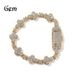 Women's Jewelry Minimalist Fashion 10mm Cross Flower Bracelet With Micro-Pavé Zirconia For Elegant Shine_ipsvogv.com