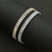 Ins women's adjustable zircon bracelet bracelet, trendy and versatile, fashionable rose gold jewelry accessories_ipsvogv.com