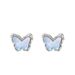 Ins Niche Original Simple Bow Earrings Oil Drop Design Forest Earrings High End All Match Earrings_ipsvogv.com