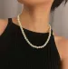 Natural Freshwater Pearl Necklace Female S Sier Millet Temperament Network Red Fashion Special-shaped Set Pearls_ipsvogv.com