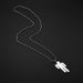 Hot Selling Street Hip-hop Billie Eilish Logo American Rapper Stainless Steel Men's Necklace_ipsvogv.com