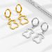 304 Stainless Steel Earrings New Hollow Women's Design Stainless Steel Earrings Jewelry_ipsvogv.com