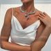 Exaggerated Design Sense, Metal Shaped Spring Collar, Personalized And Fashionable Spirit Snake Necklace, Open Neck_ipsvogv.com