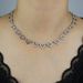 Women's Jewelry Fashion Trend New Hollow Heart Shaped Necklace Hip Hop Micro Inlaid Zircon Ladies Necklace_ipsvogv.com